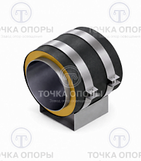 Скользящая опора СПОн 720/900.100 подкладная надземная для труб в ППУ